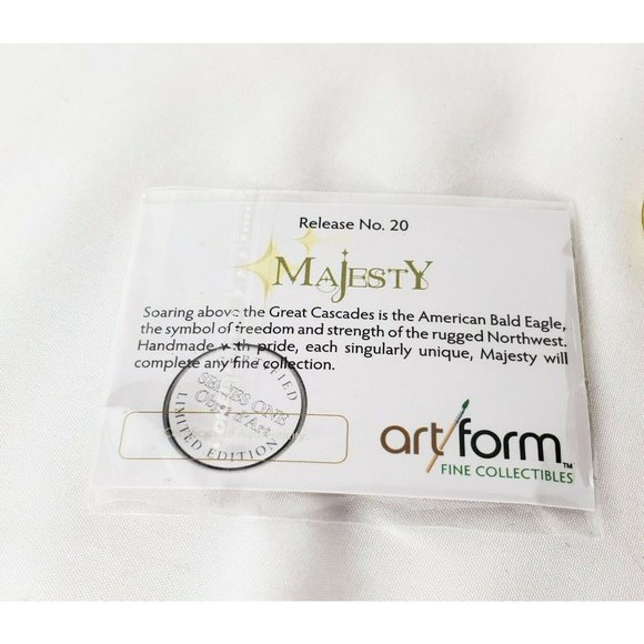 Objet d'Art Release #20 "Majesty" Bald Eagle - Picture 7 of 9